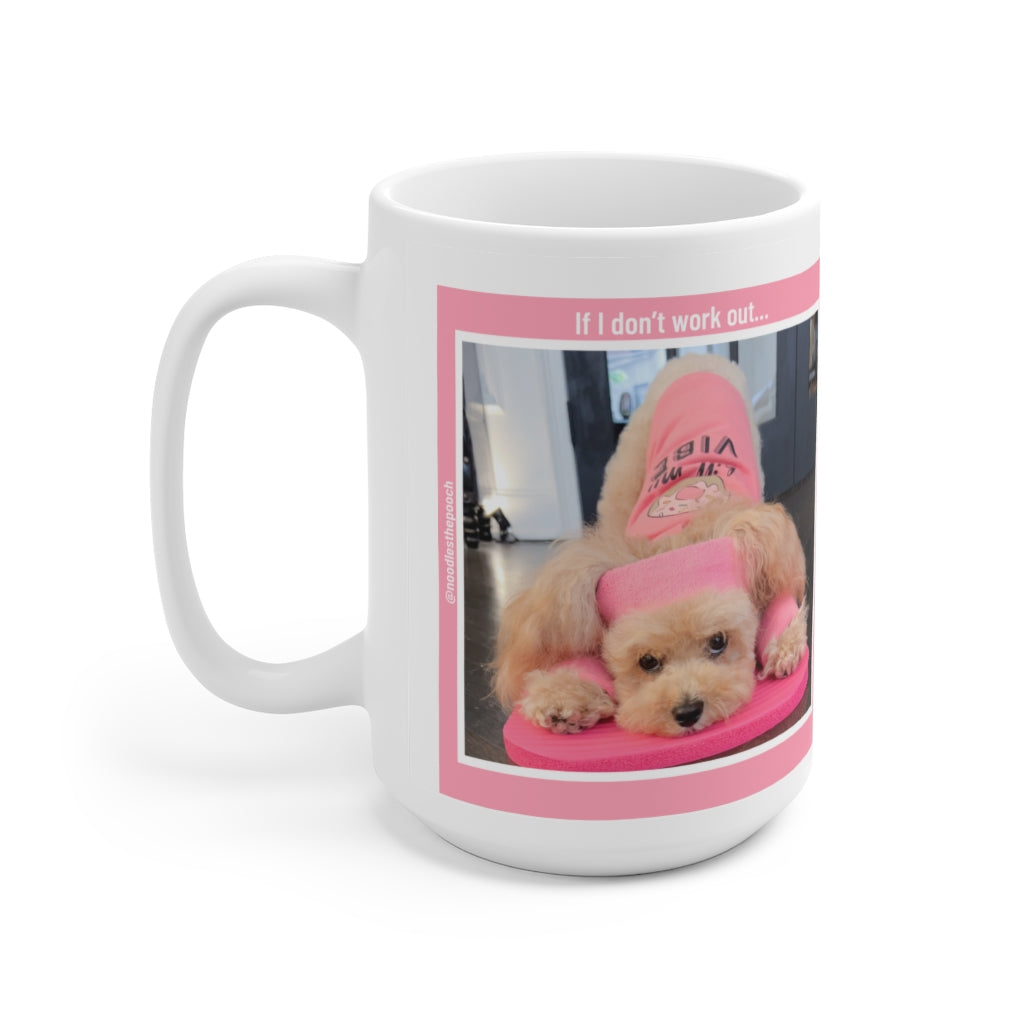 Catch these paws Ceramic Mug 15oz noodlesthepooch