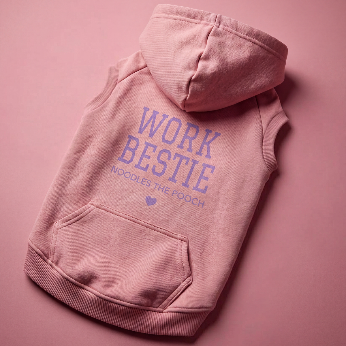 Work Bestie Dog Hoodie