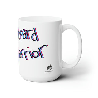 Keyboard warrior - Ceramic Mug 15oz