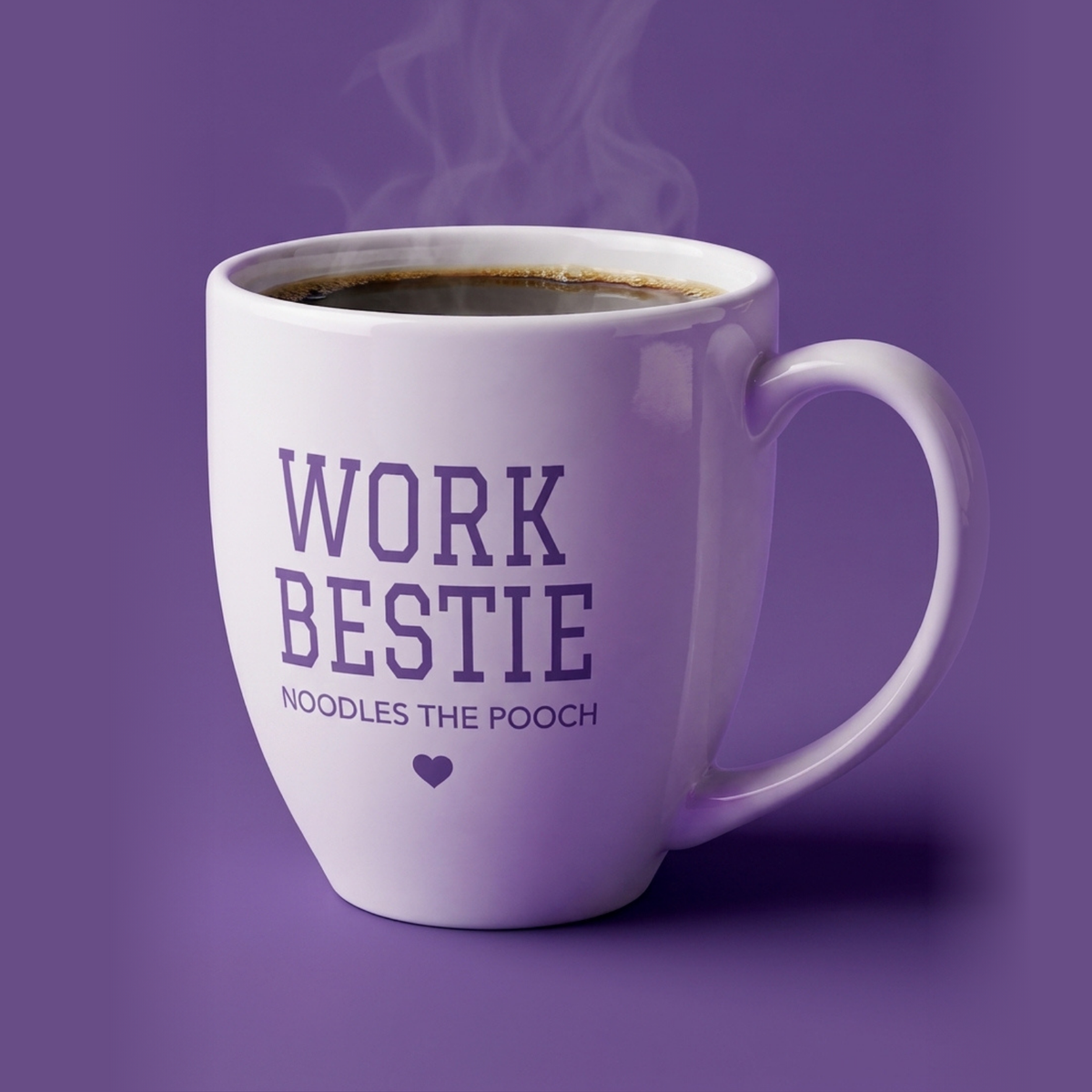 Work Bestie Solid Mug