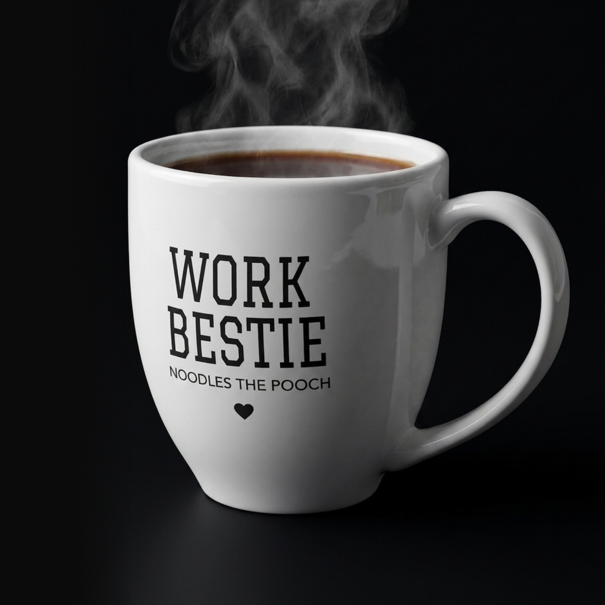Work Bestie Solid Mug