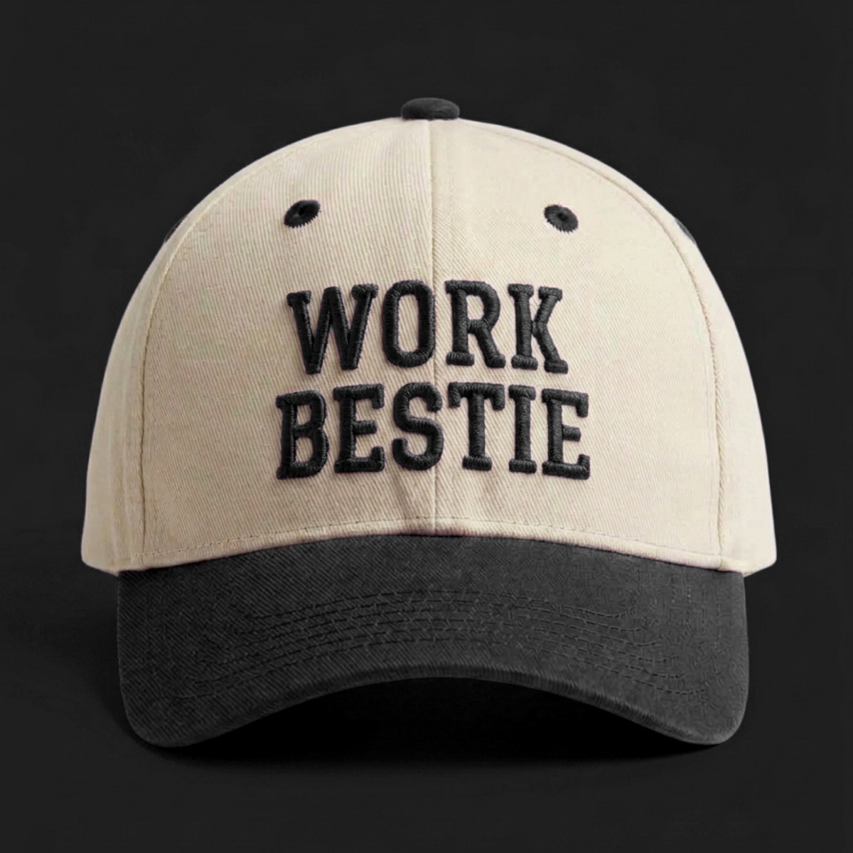 Work Bestie Two Tone Cap