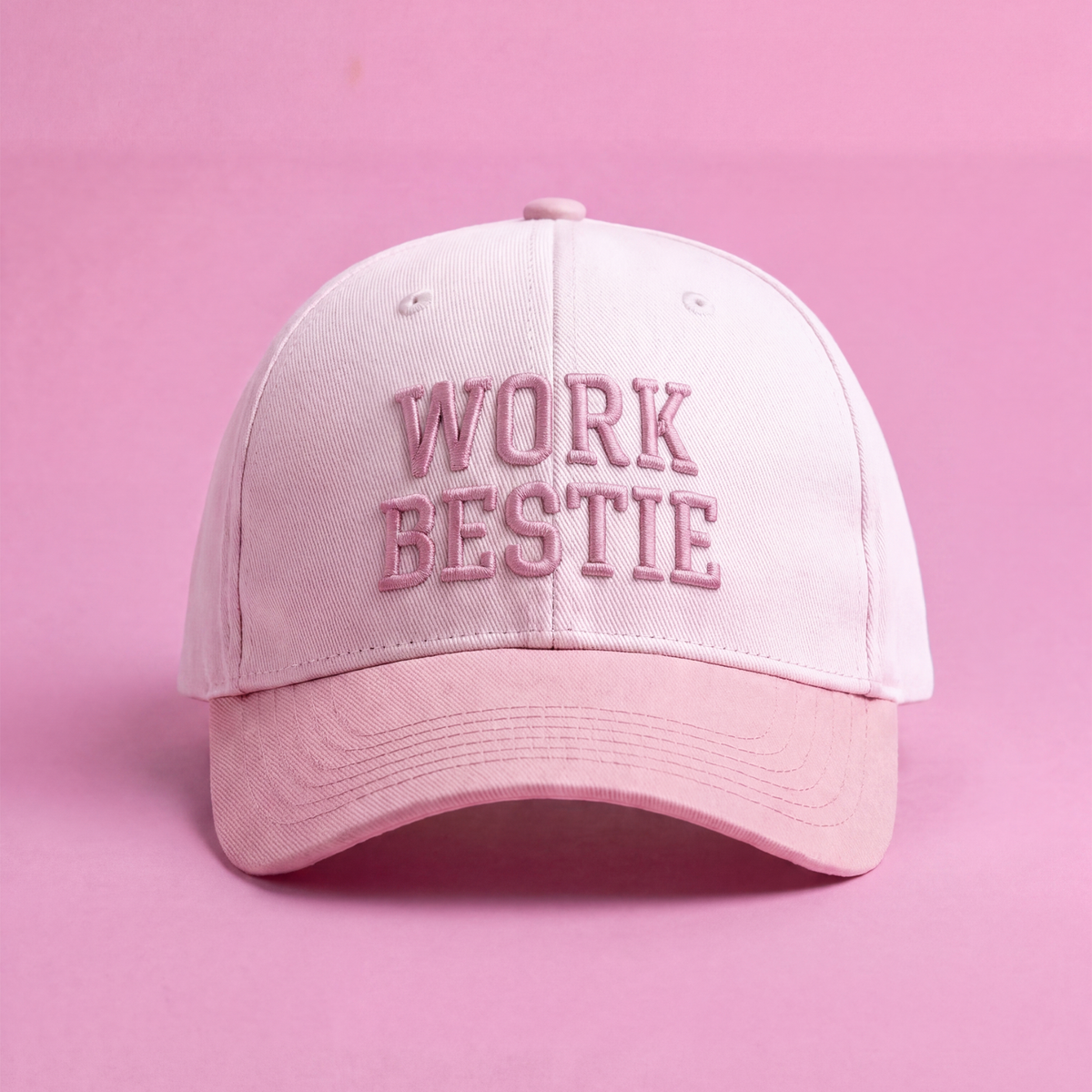 Work Bestie Two Tone Cap