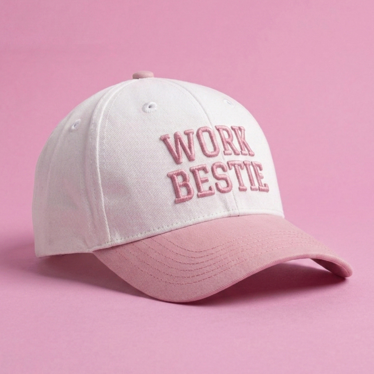 Work Bestie Two Tone Cap