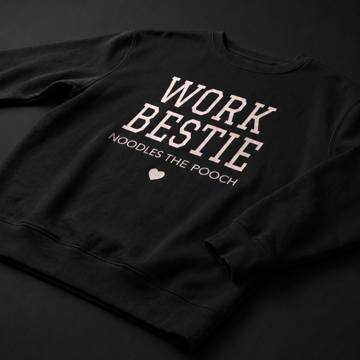 Work Bestie Unisex Crewneck Sweatshirt