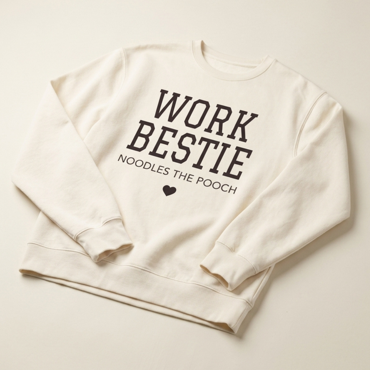 Work Bestie Unisex Crewneck Sweatshirt