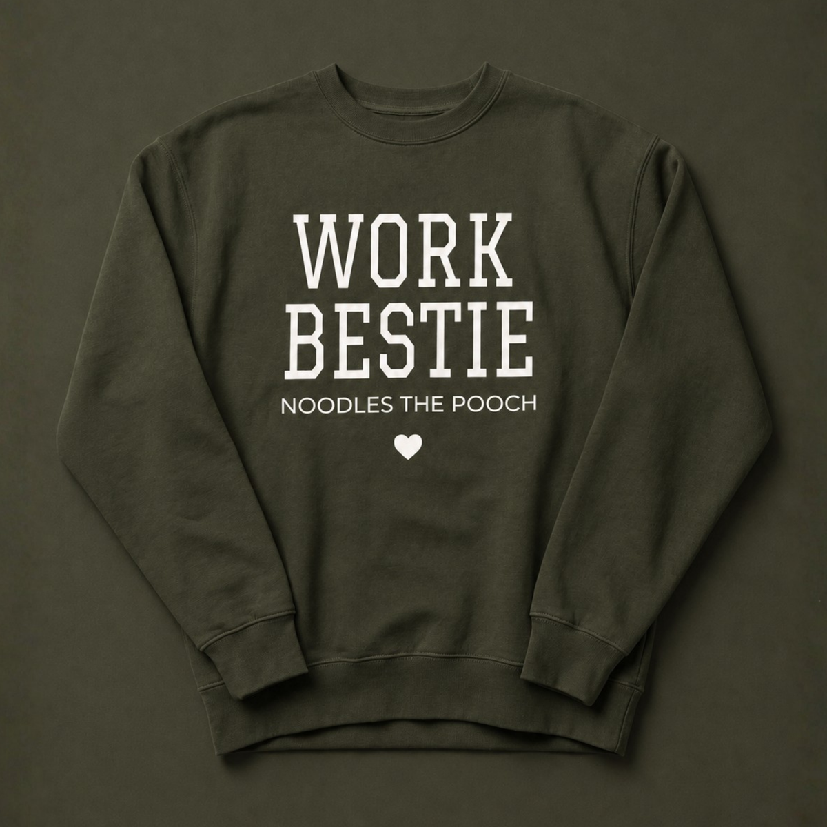 Work Bestie Unisex Crewneck Sweatshirt