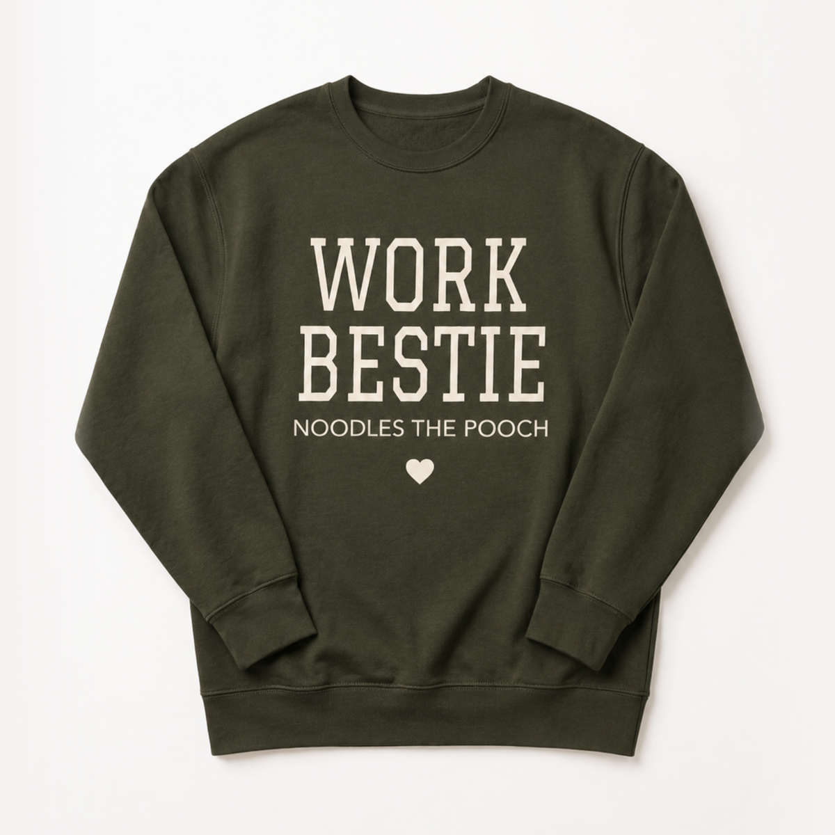 Work Bestie Unisex Crewneck Sweatshirt