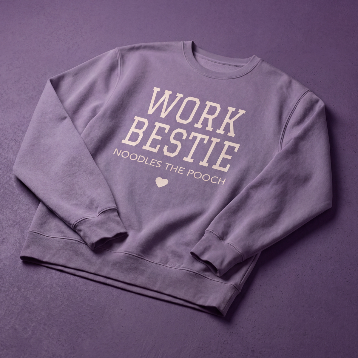 Work Bestie Unisex Crewneck Sweatshirt