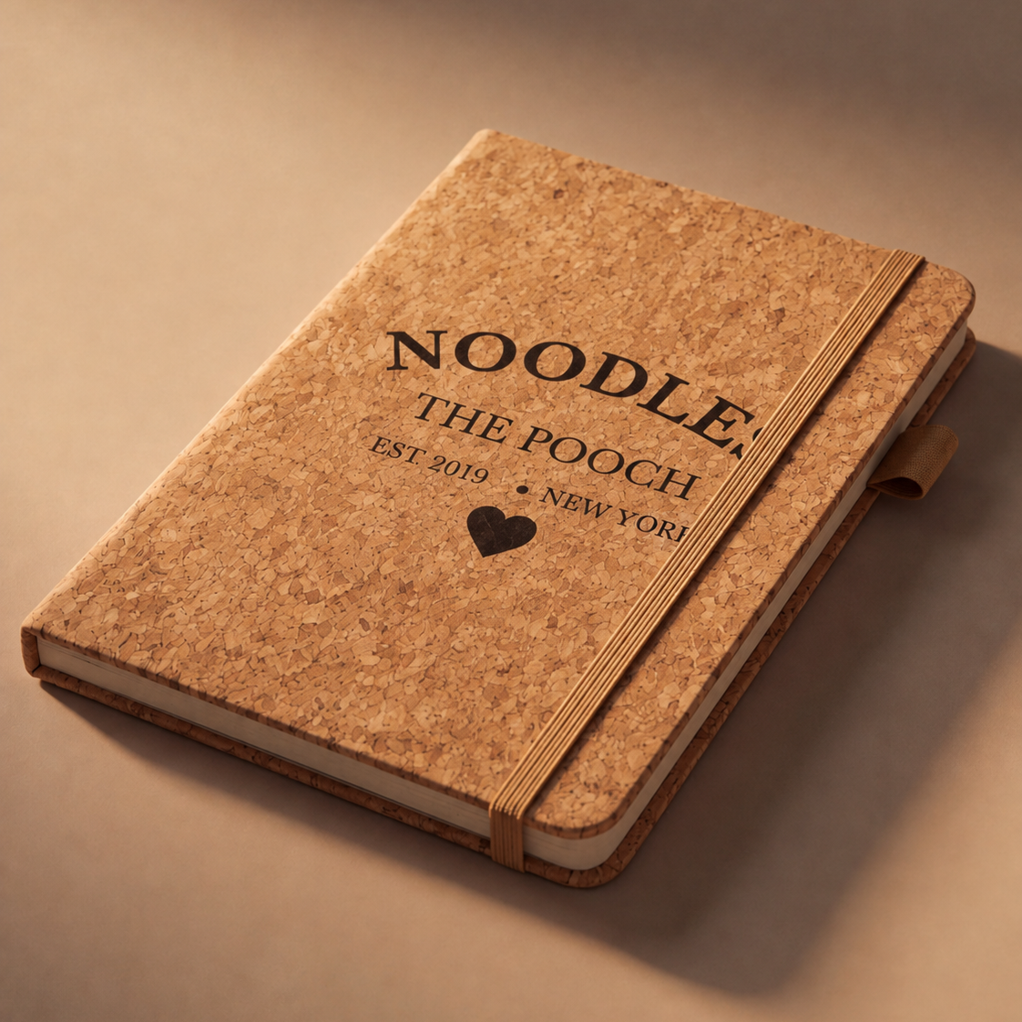 Established 2019 Cork A5 Notebook
