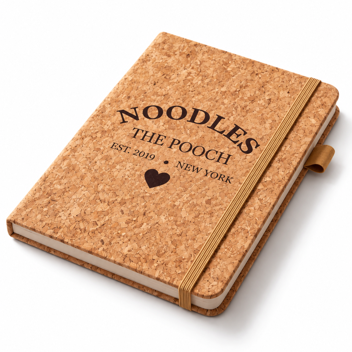Established 2019 Cork A5 Notebook