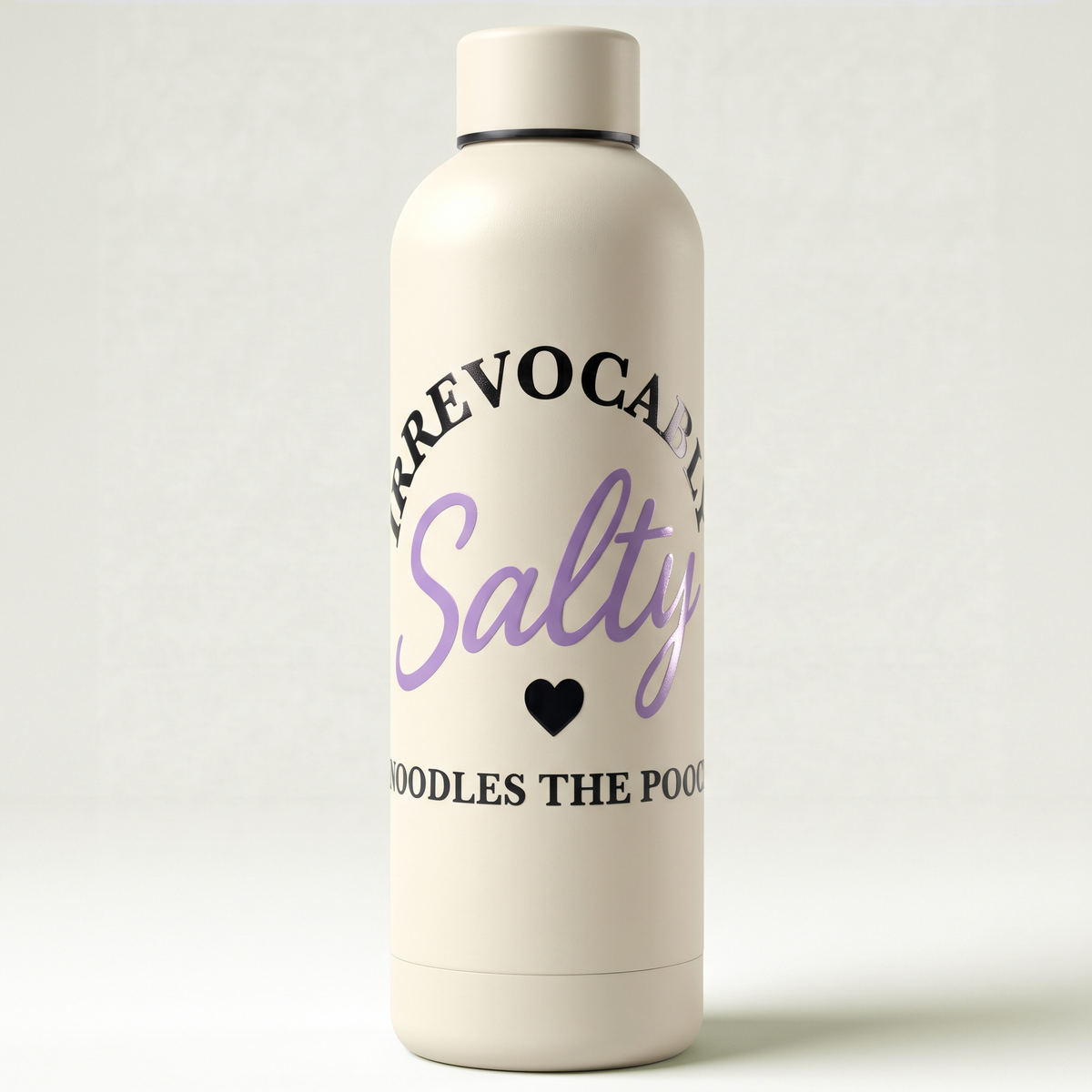 Irrevocably Salty Water Bottle