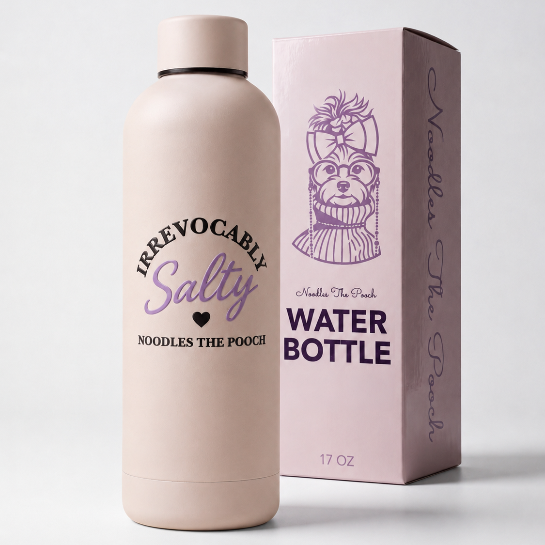 Irrevocably Salty Water Bottle