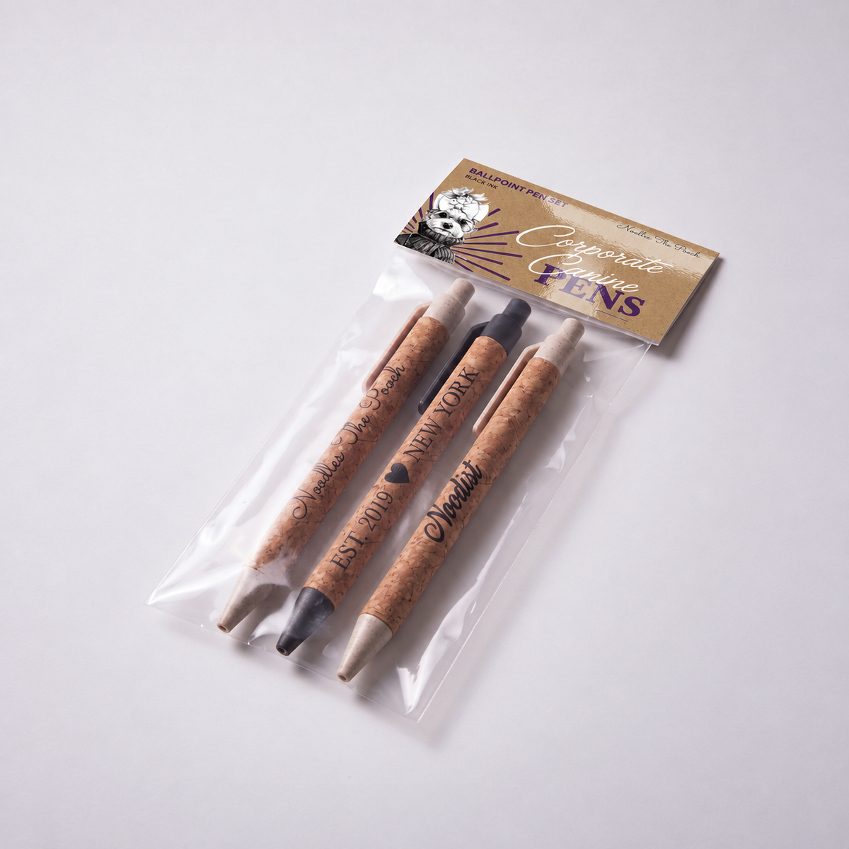 Noodist Cork Pen Set
