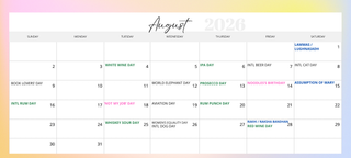 2026 The Corporate Canine ® Desk Calendar