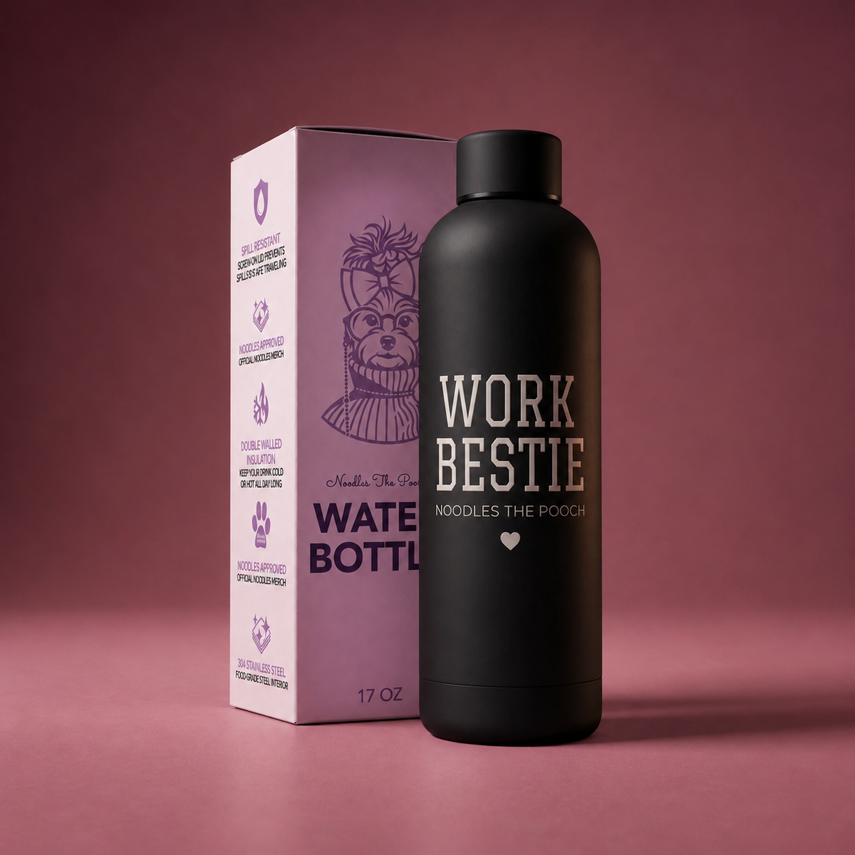 Work Bestie Water Bottle
