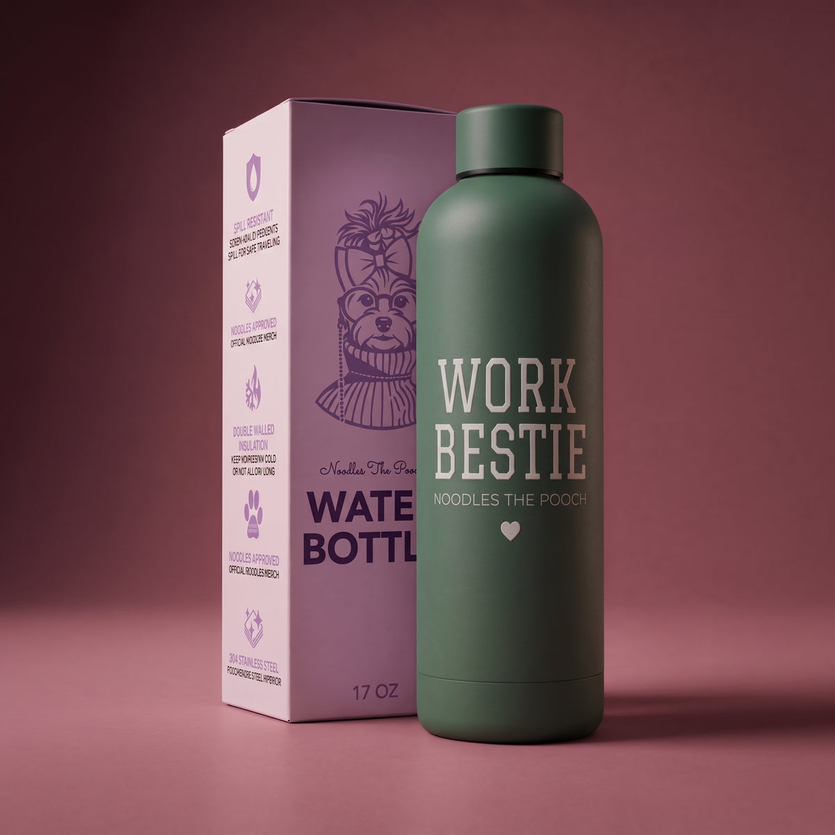 Work Bestie Water Bottle