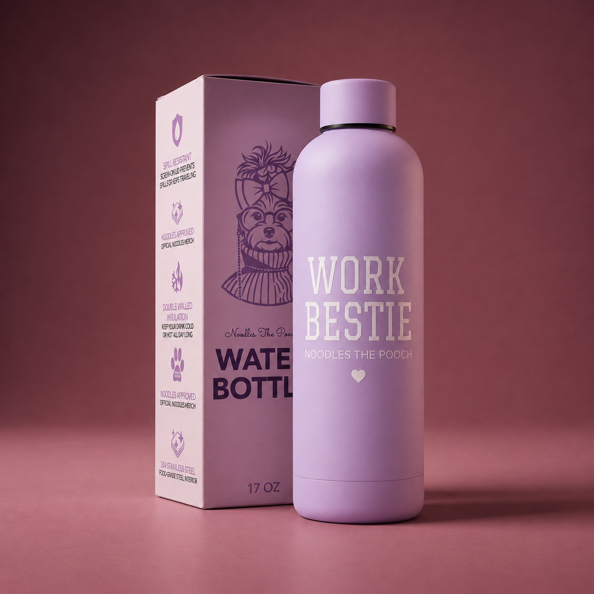 Work Bestie Water Bottle