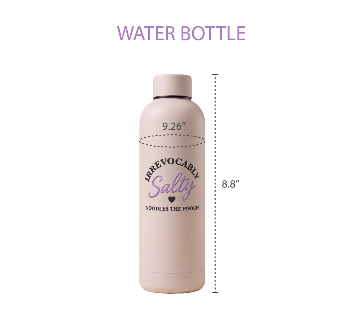 Irrevocably Salty Water Bottle