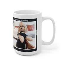 Load image into Gallery viewer, Apologies for my delayed response - Ceramic Mug 15oz
